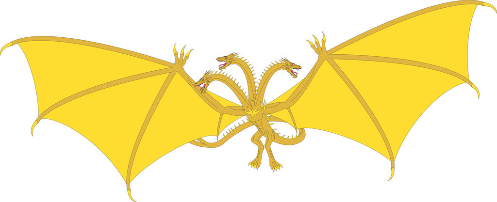 Legendary Ghidorah (Wings Unfolded)