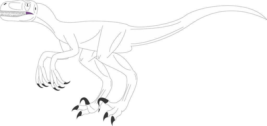 Raptor Base by Daizua123 on DeviantArt