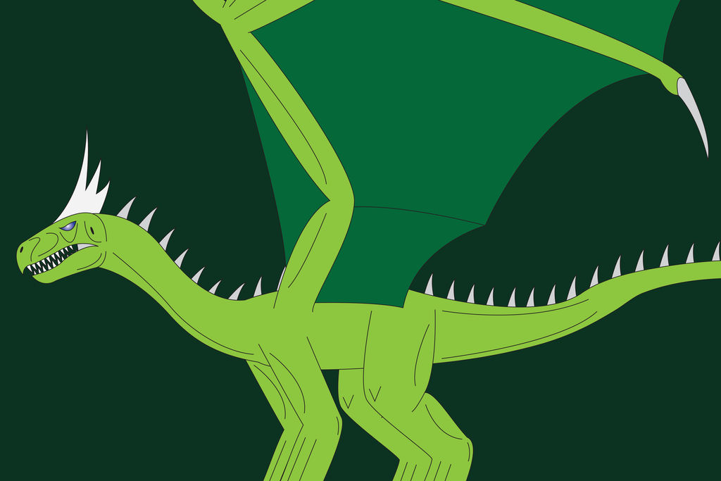 The Emerald Dragon by Daizua123 on DeviantArt