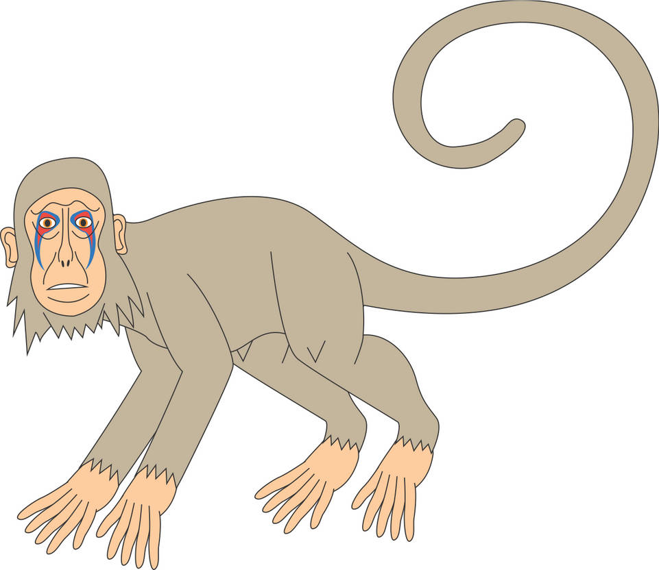 Prehistoric World - Mesopithecus by Daizua123 on DeviantArt