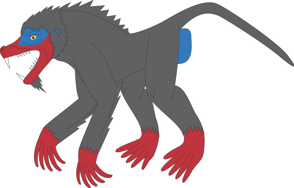 Dinopithecus Deviantart Prehistoric World - Dinopithecus by Daizua123 on DeviantArt