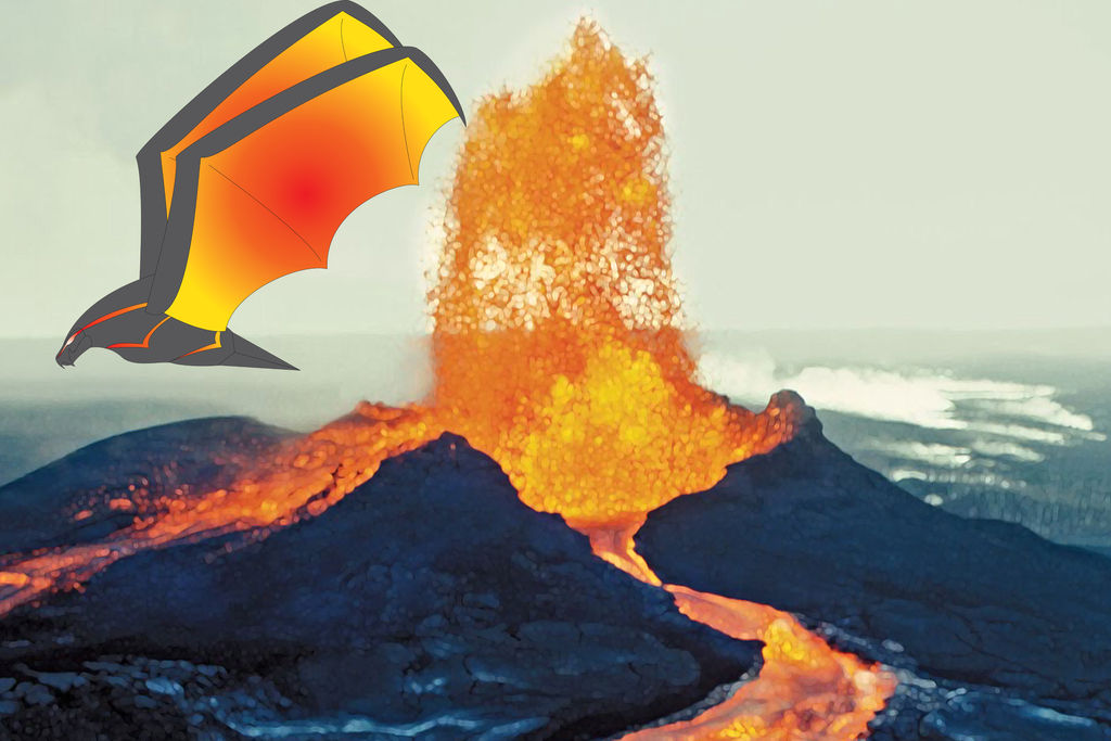 Flying Volcano Rocks Flying Volcano by Daizua123 on DeviantArt