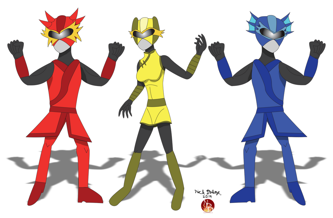 Chinese Dragon Power Rangers by Daizua123 on DeviantArt