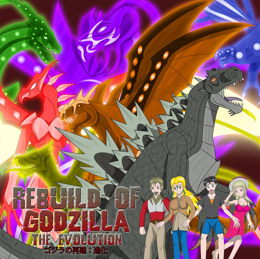 Godzilla Evolution Design Rebuild of Godzilla - The Evolution Episodes by Daizua123 on DeviantArt