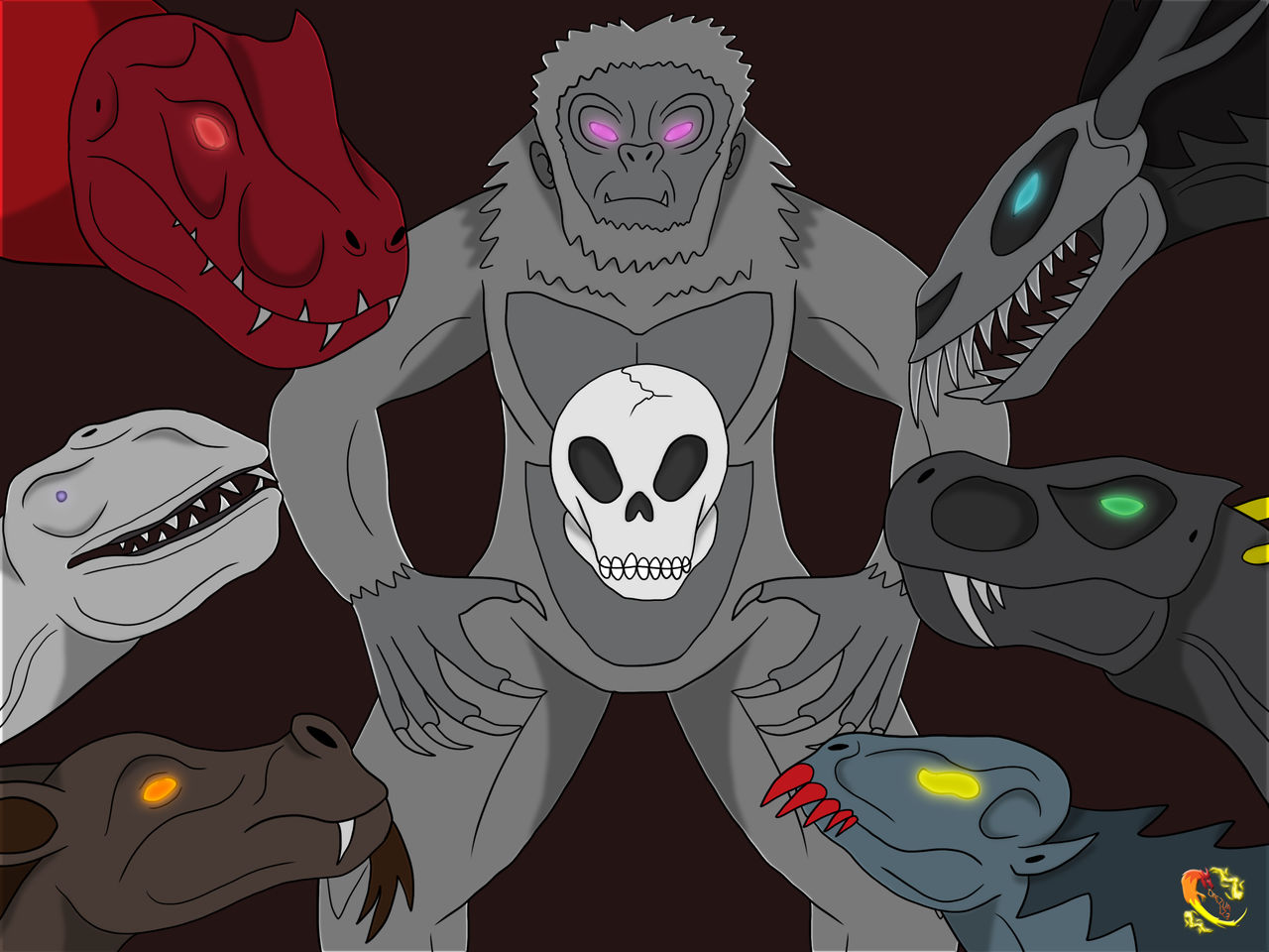 The Cryptid Horror Saga by Daizua123 on DeviantArt