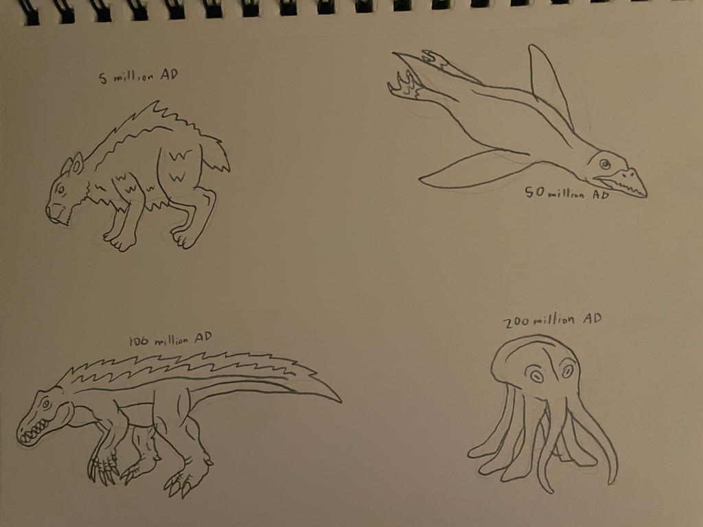 Beasts of Tomorrow Concepts by Daizua123 on DeviantArt