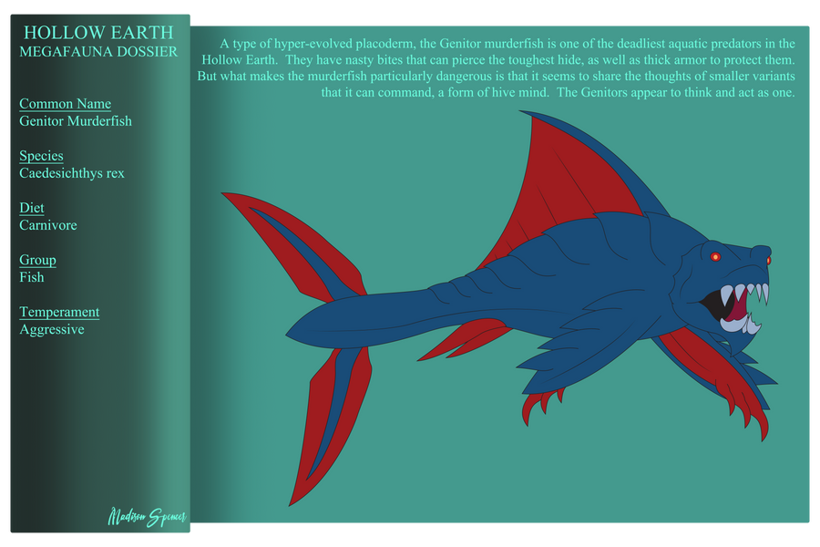 Munder Fish Hollow Earth - Genitor Murderfish by Daizua123 on DeviantArt