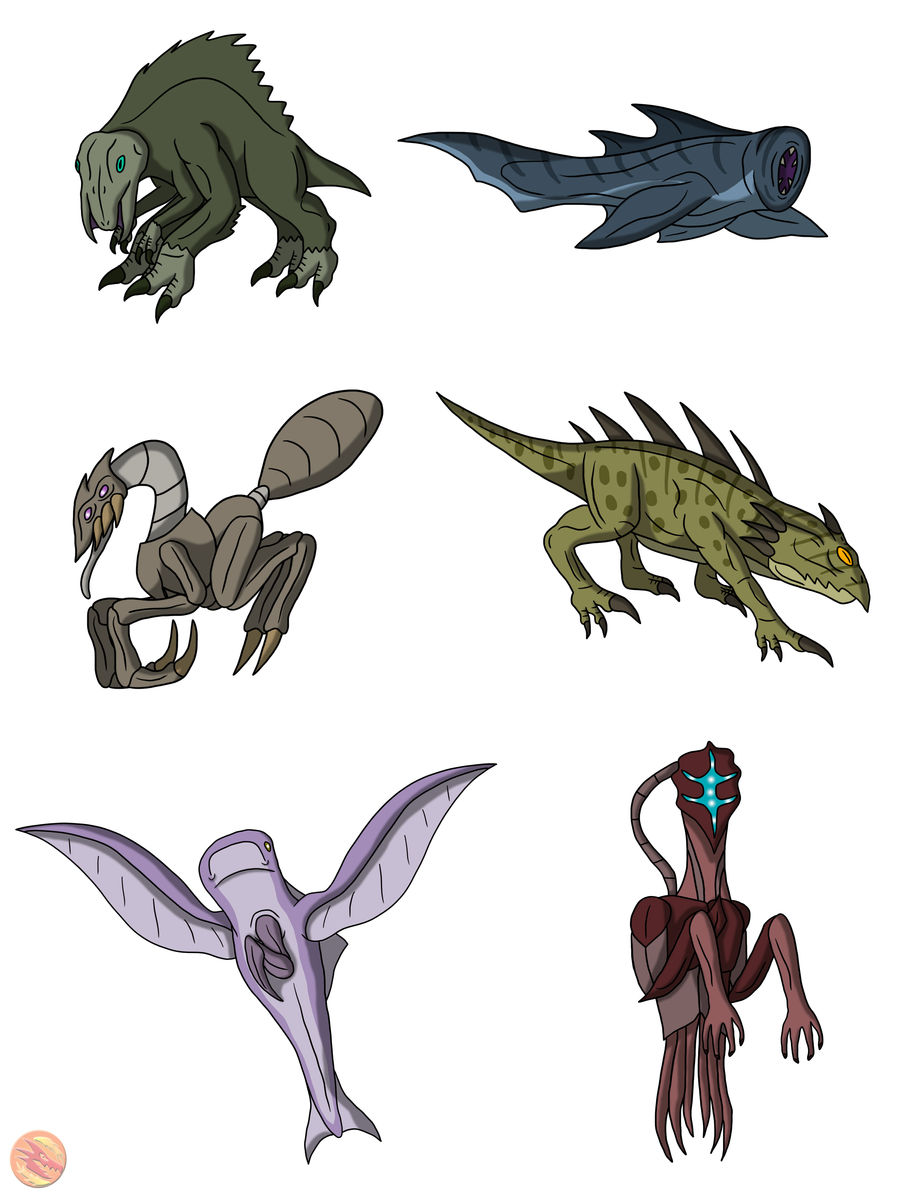 Spec Evolution Speculative Evolution - Aliens by Daizua123 on DeviantArt