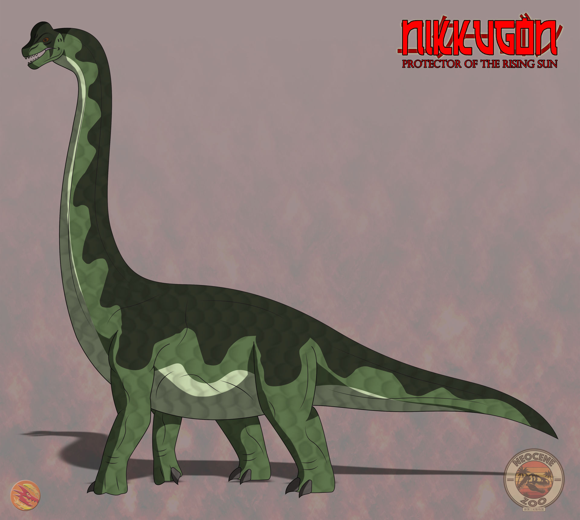 Neocense Neocene Zoo - Brachiosaurus by Daizua123 on DeviantArt