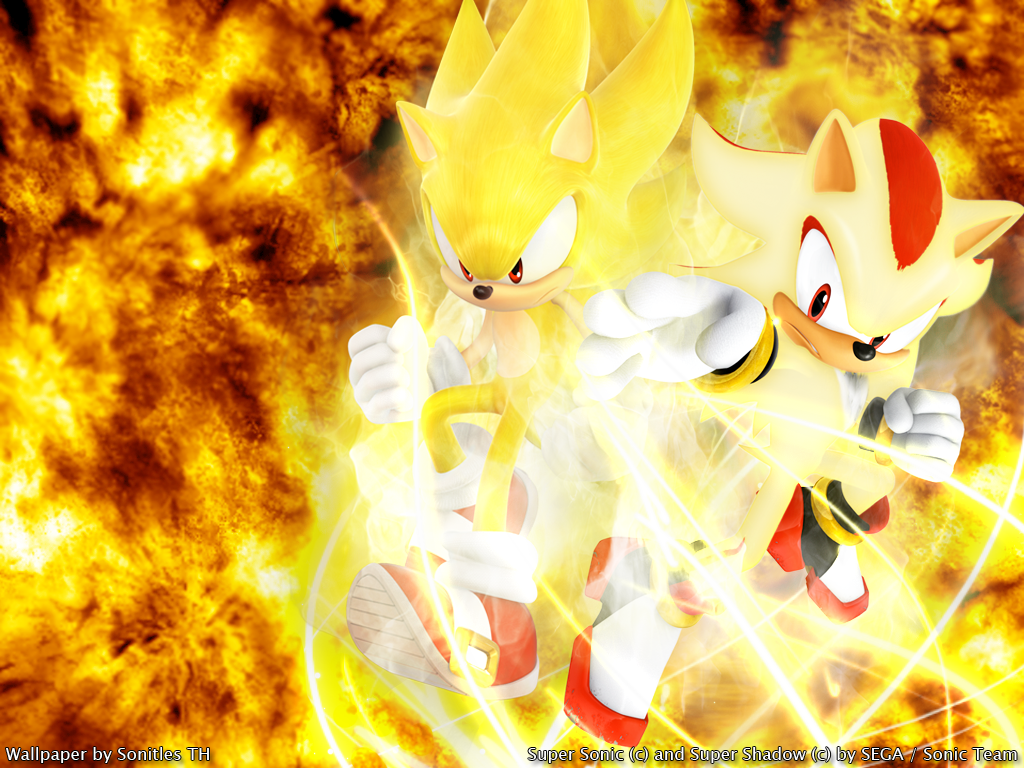 Fleetway Super Sonic - Hyper Sonic - Shadow - Silver Sonic