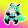 Toon Walking Vocaloid