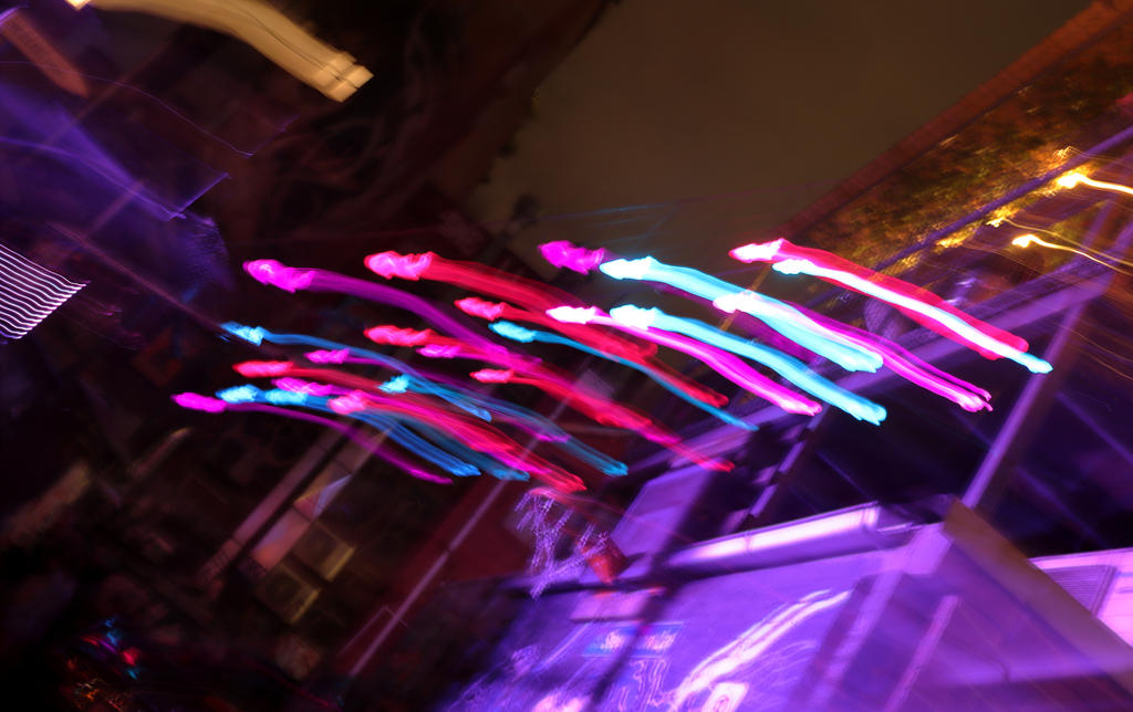 Attack of the Neon Wisps