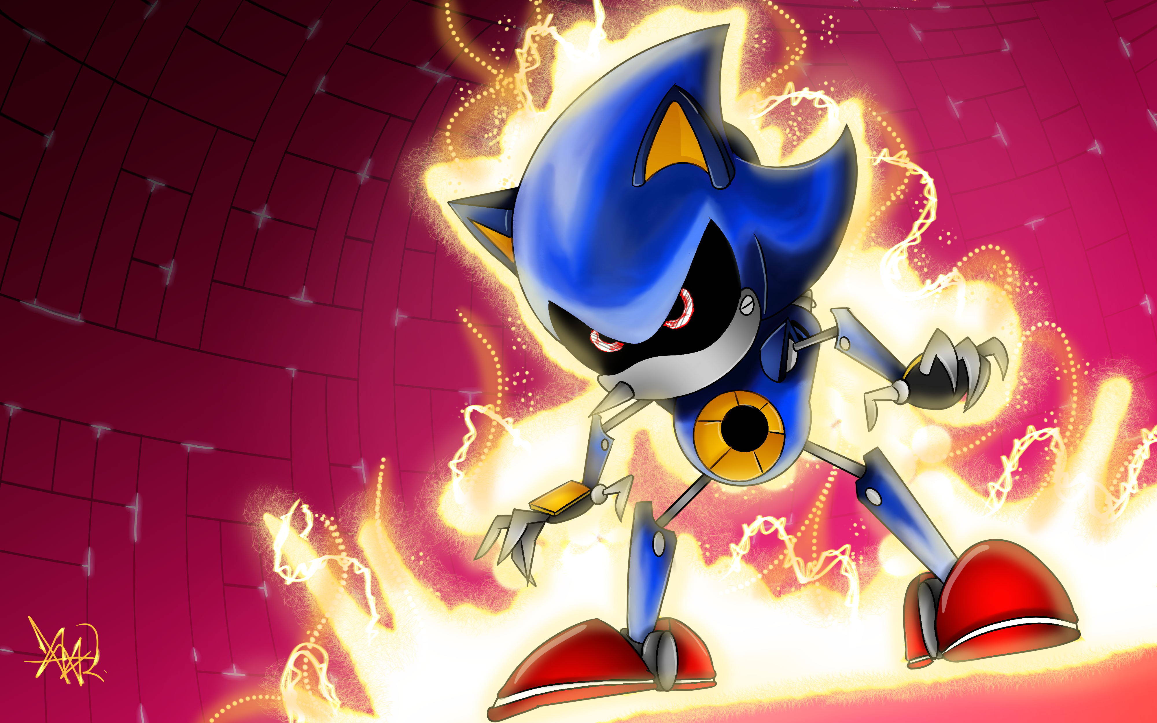 Metal Sonic - Sonic Mania by SDibujosWXD on DeviantArt