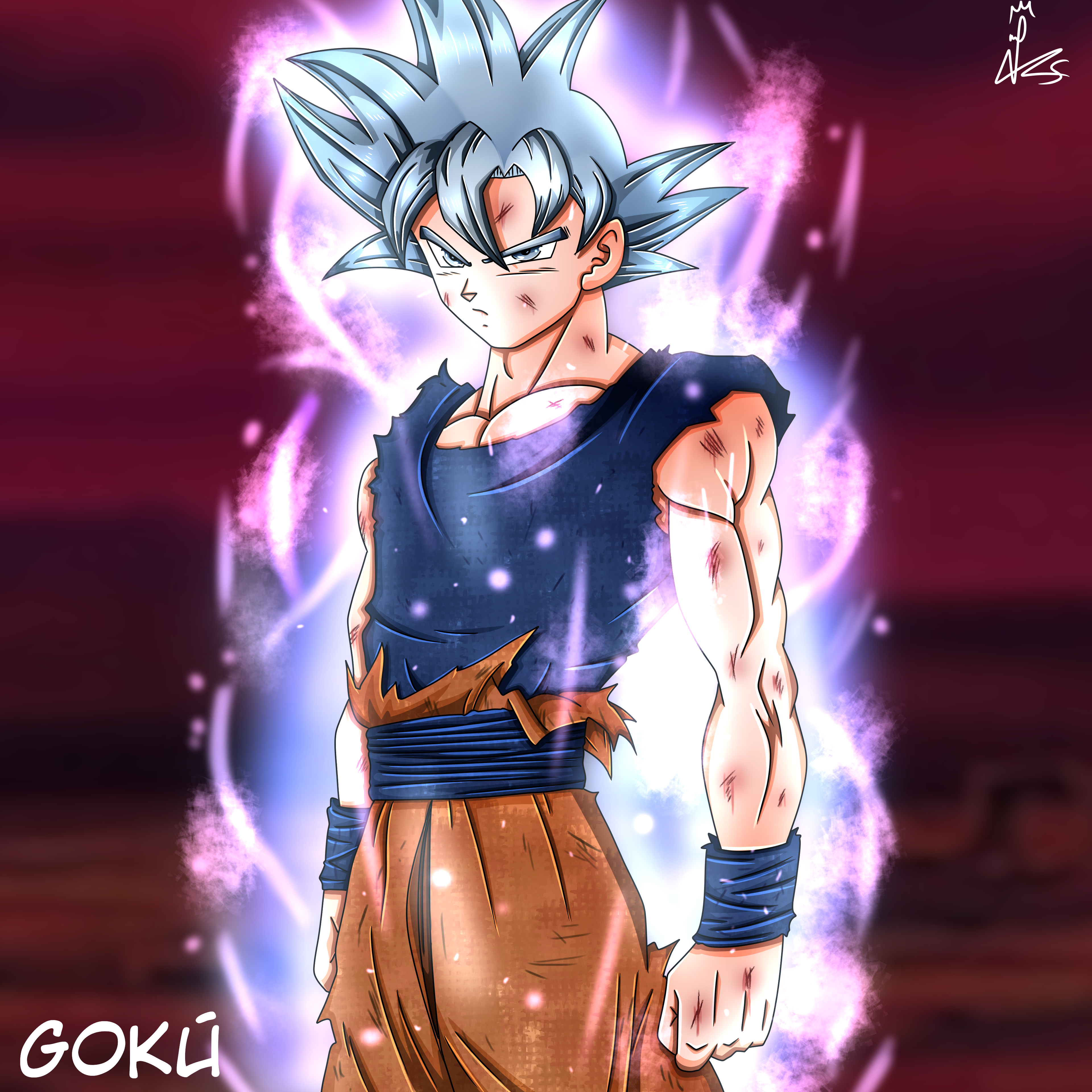 Goku Ultra Instinto - Manga by SDibujosWXD on DeviantArt