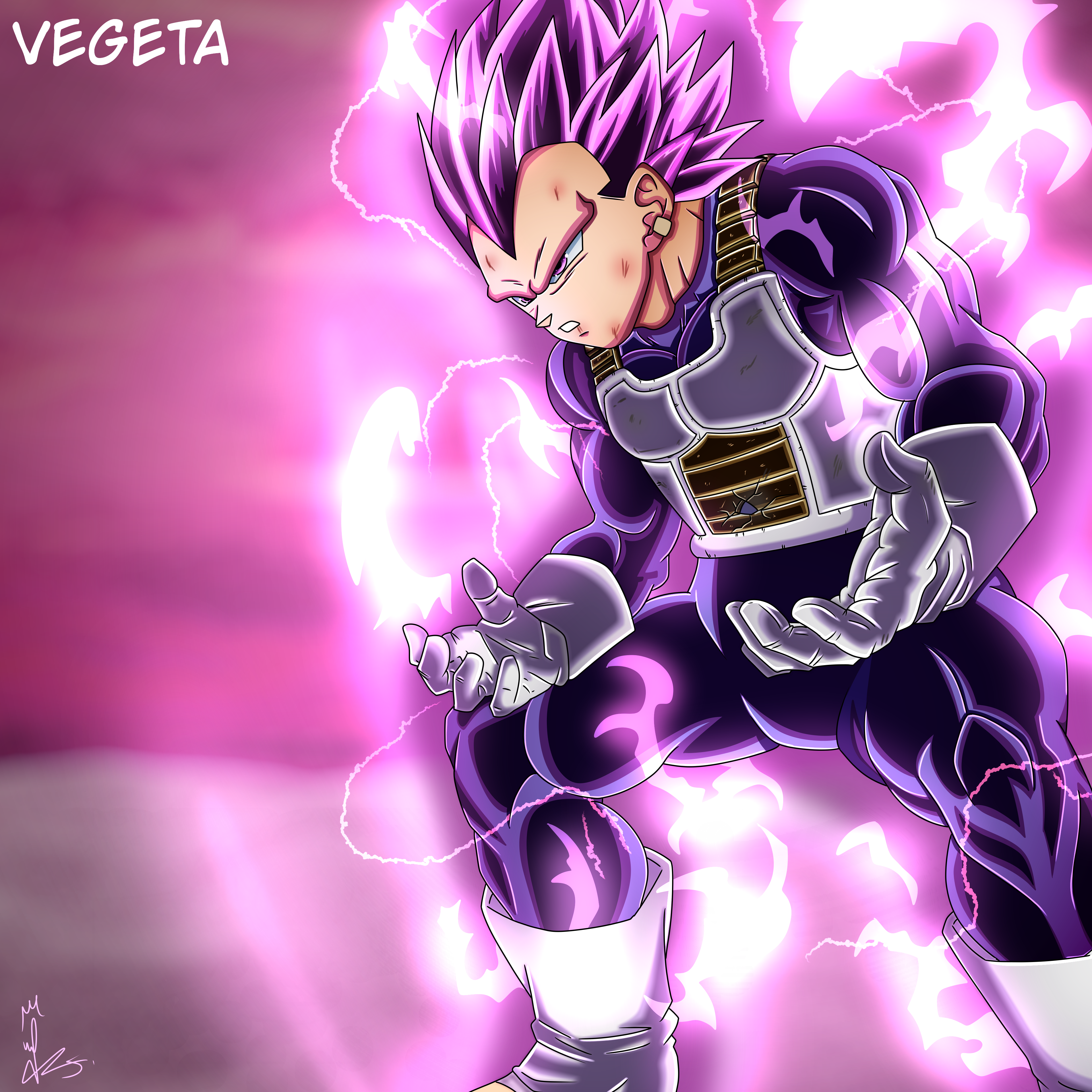 Vegeta Ultra Ego - Dragon Ball Super Manga by RMRLR2020 on DeviantArt