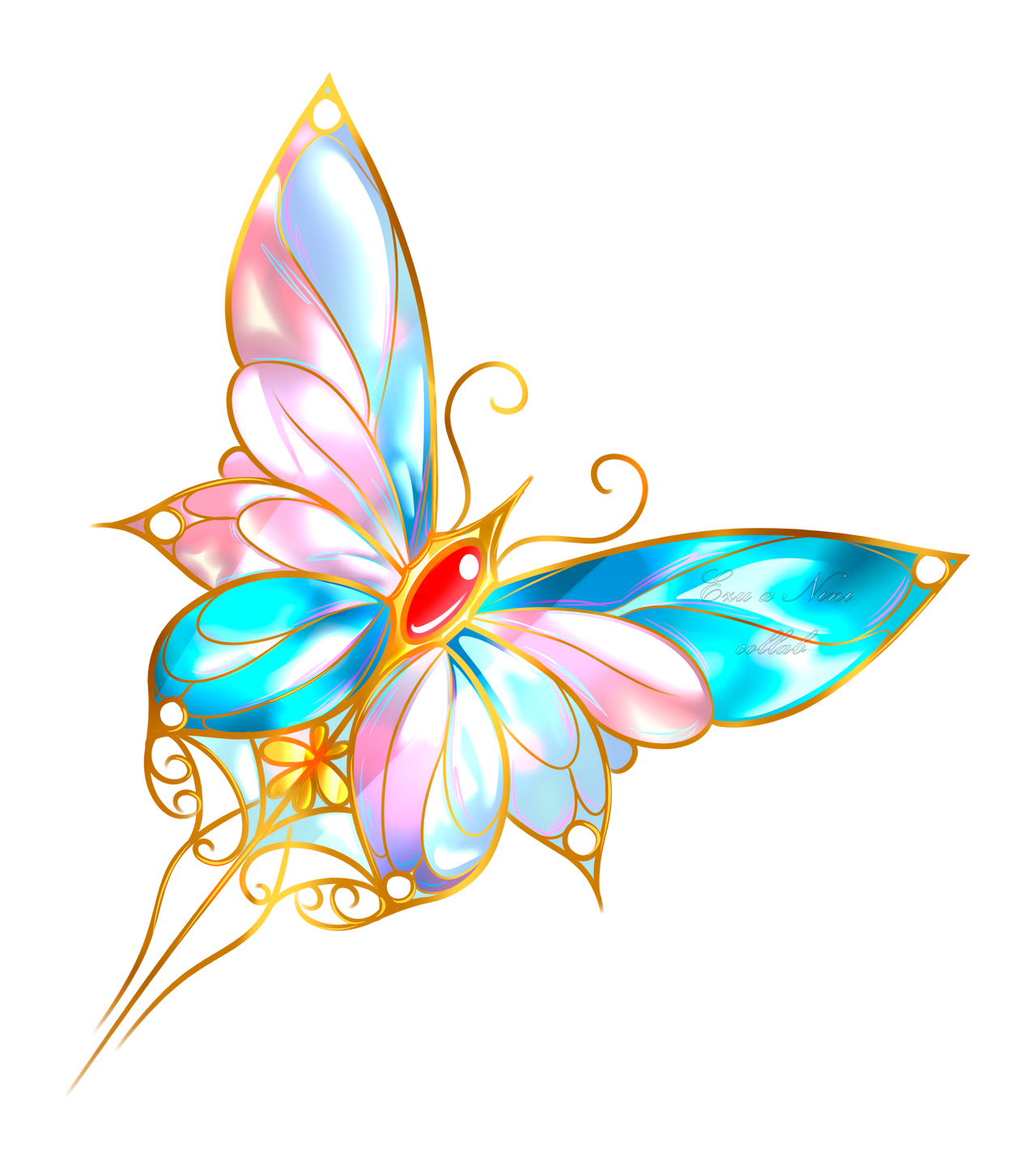 Mariposa culera by Ezuwu on DeviantArt
