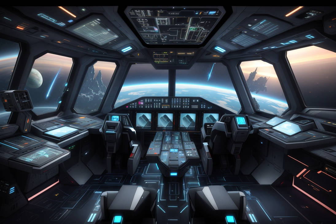 Spacecraft Interior Design (14) by bem1RO on DeviantArt