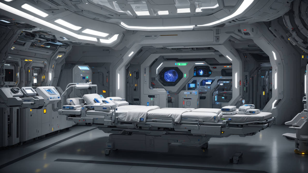Starship Med Bay (1) by bem1RO on DeviantArt