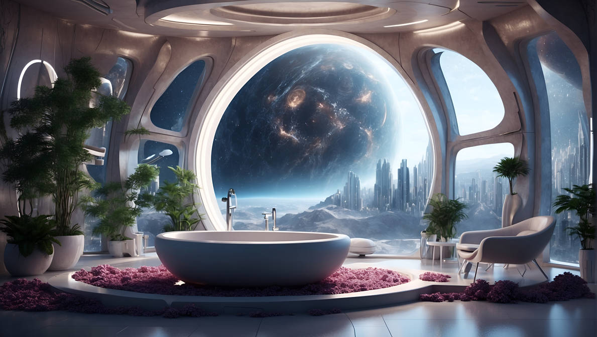 Space Station Bathroom 8 By Bem1RO On DeviantArt