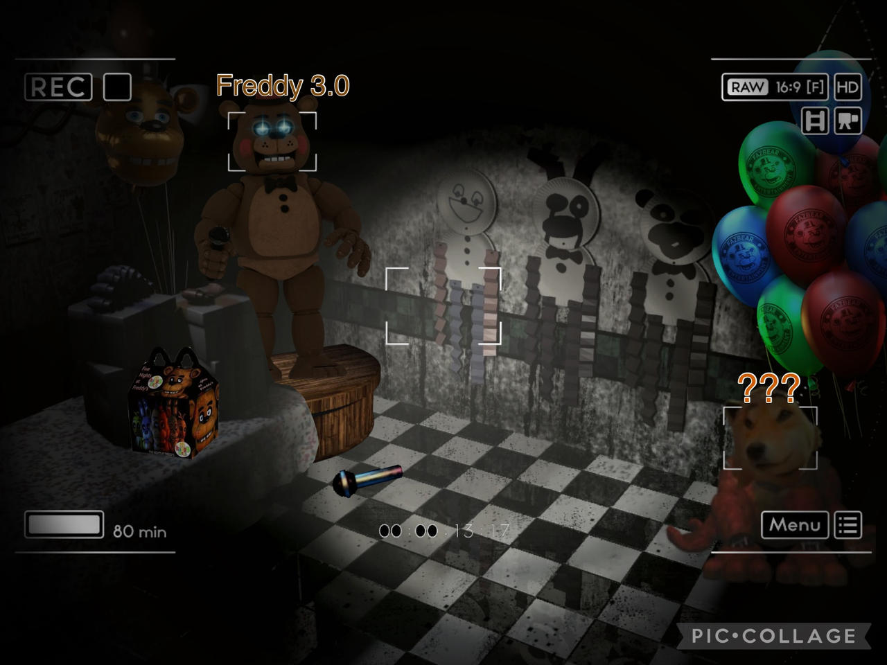 Toy Freddy in Party Room 1 (Camera Version) by randomlyfriendly on  DeviantArt