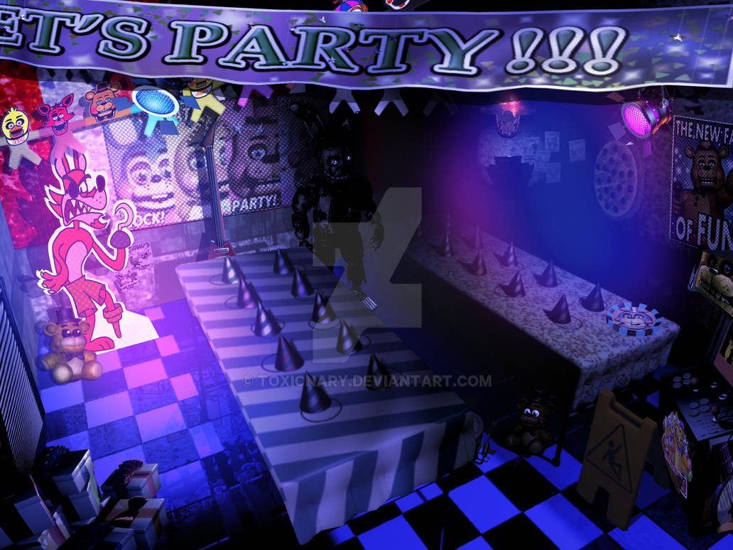 FNaF 2 Party Room Edit by Toxicnary on DeviantArt