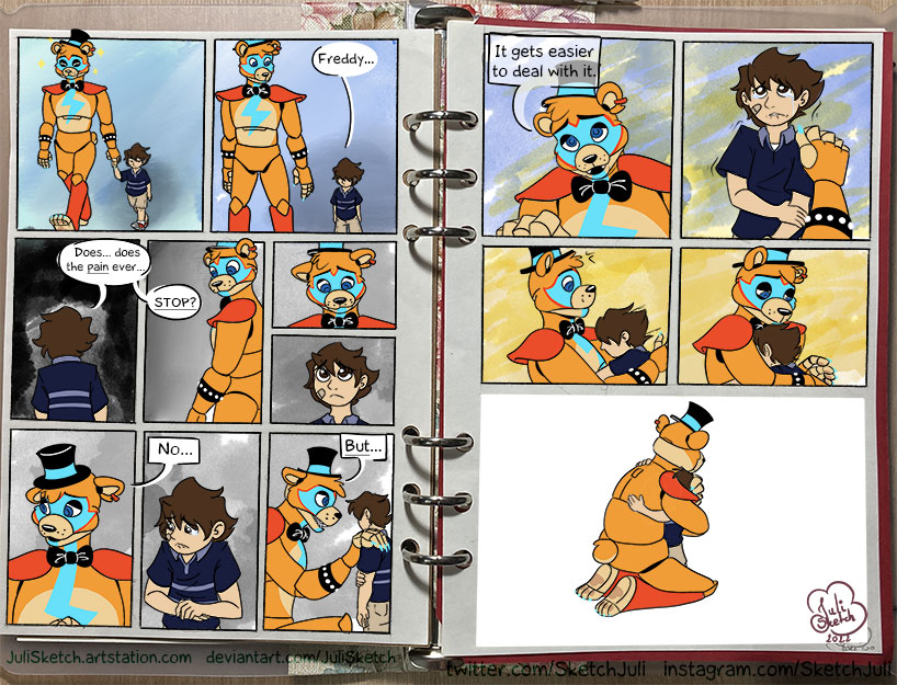 Comics tagged with Gregory FNaF Security Breach Edit - Comic Studio