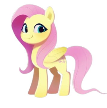 FlutterShy (New Generation Vector) by smiley2570 on DeviantArt