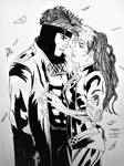 Rogue And Gambit After Ed Benes by DCGrant