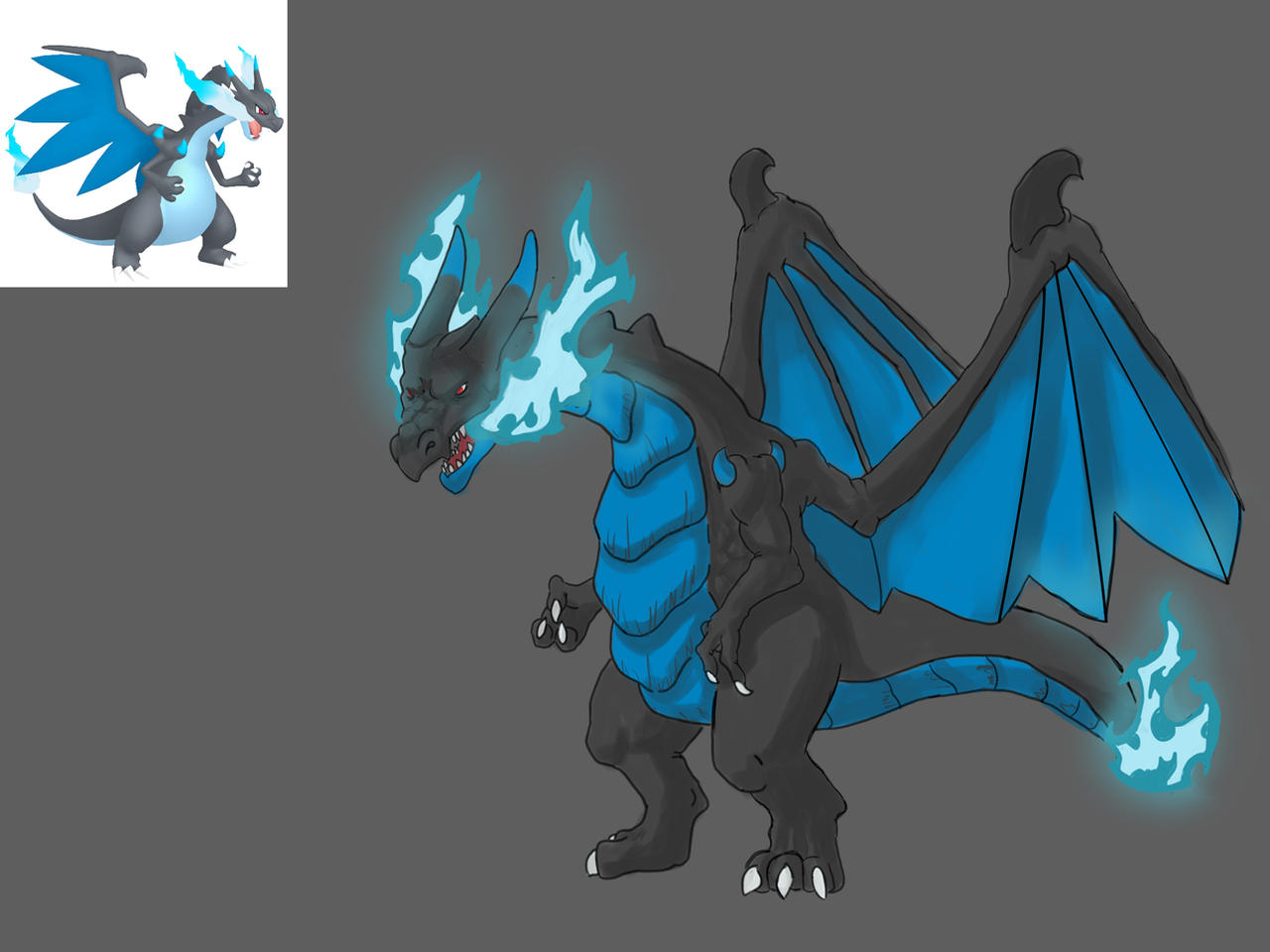 Charizard Working Mega Charizard - Work in progress by ThePlasmod on DeviantArt
