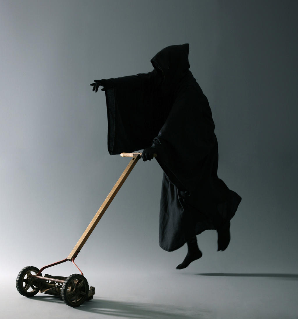 The Grim Mower by mjranum