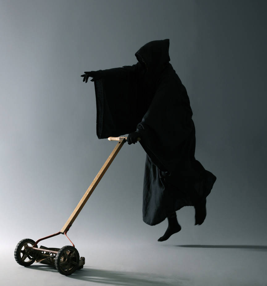 The Grim Mower by mjranum