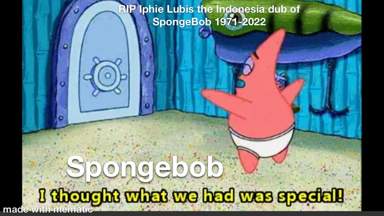 Spongebob Fish Rip RIP Indonesia dub of spongebob by nosuchluckhater1994 on DeviantArt