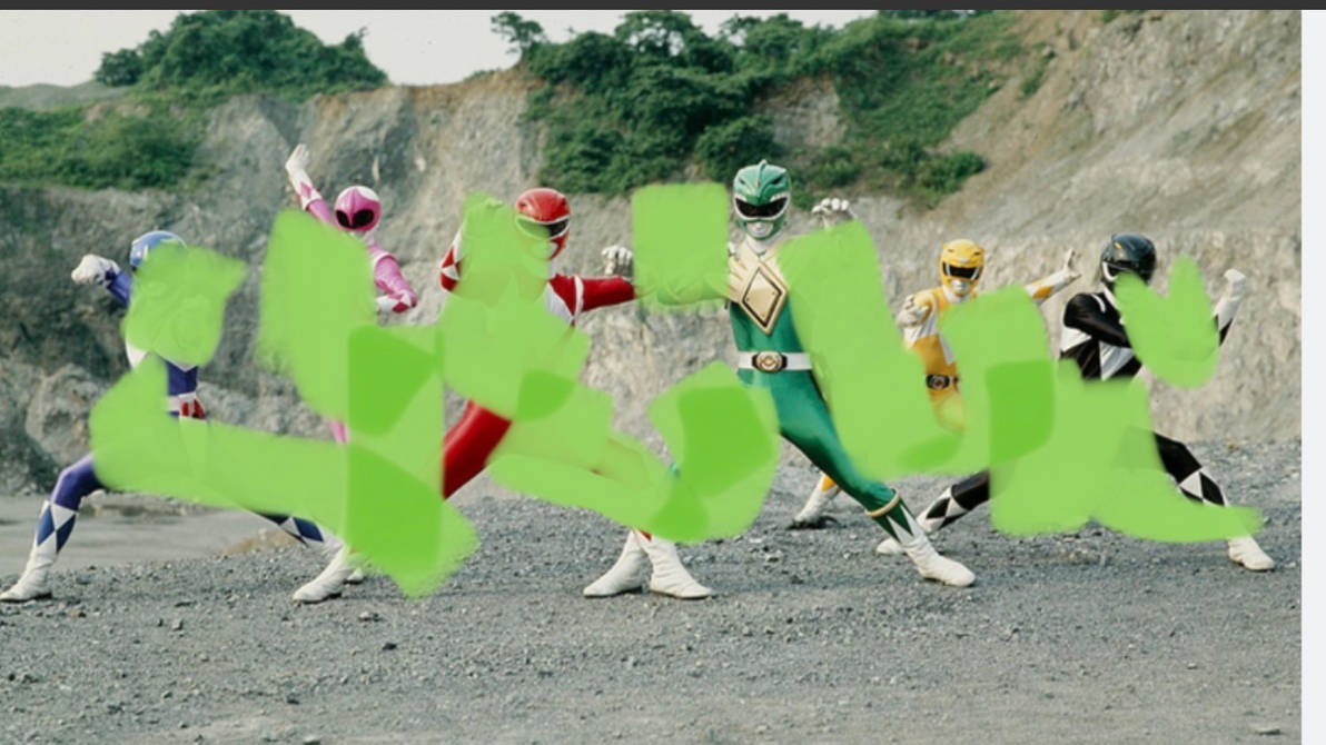 Power rangers slimed by nosuchluckhater1994 on DeviantArt