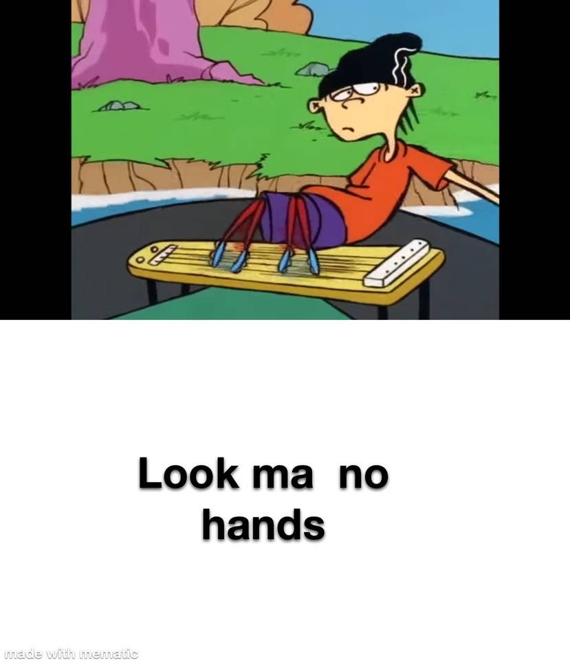 Look ma no hands bent by nosuchluckhater1994 on DeviantArt