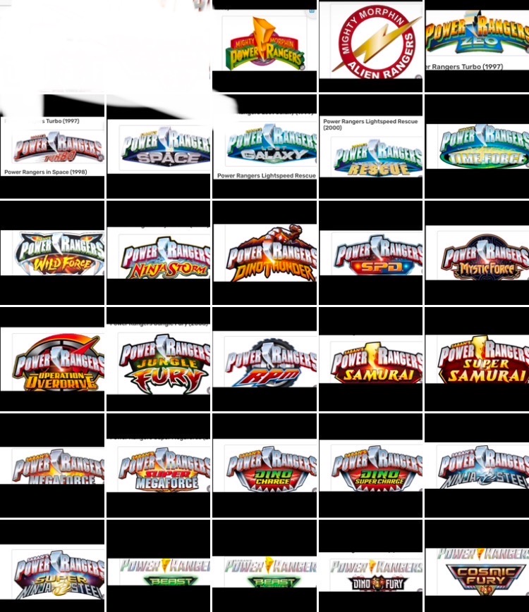 Custom Ranger Team Logo Power rangers logos by nosuchluckhater1994 on DeviantArt