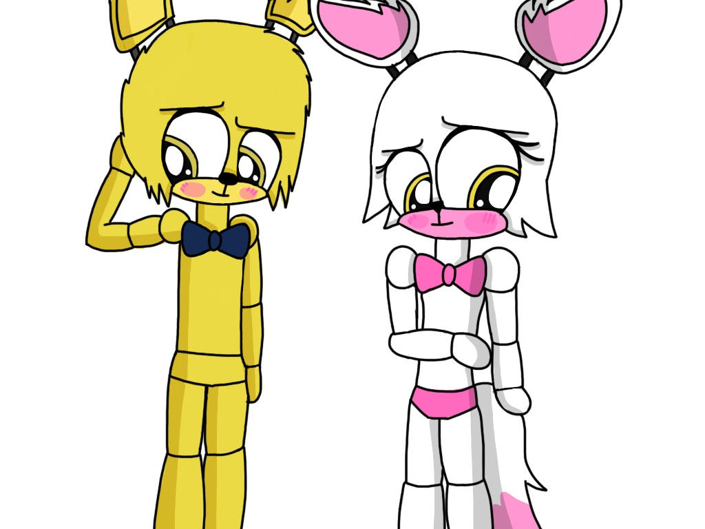 Springtrap and Mangle by SingSongTheSinger on DeviantArt