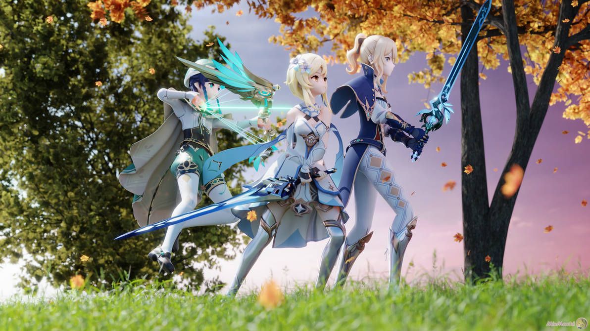 Anemo Style TEAM ANEMO by MinMax3d on DeviantArt