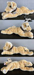 Bud the Golden Lab Floppy Plush by AnimalArtKingdom