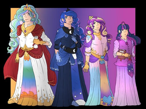 Royalty (MLP Human) by BiniBean on DeviantArt