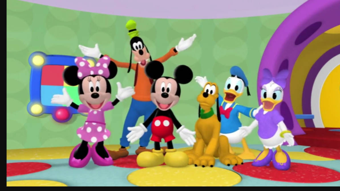 Mickey Minnie Pluto Goofy Donald Daisy (2008) by DarrylThomas on DeviantArt