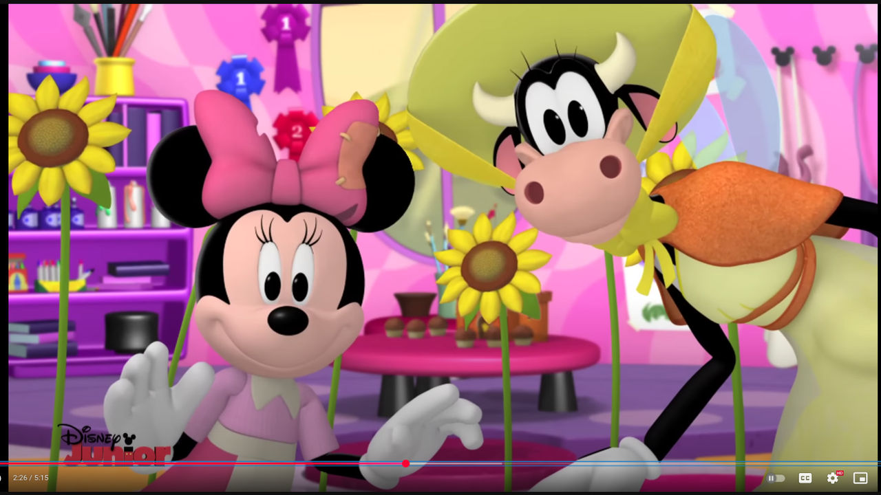 Minnie Rella Dancing Minnie Mouse And Clarabelle (2014) Minnie-rella by DarrylThomas on ...