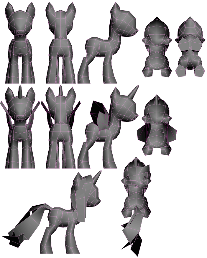 final MLP wireframe by tigr3ss