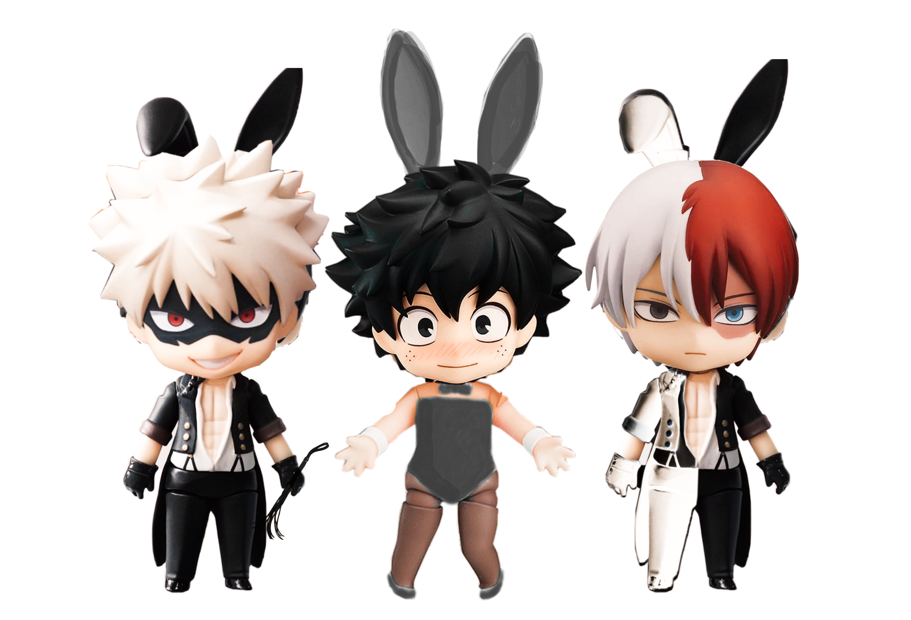 My hero academia bunny costumes by vale-drops on DeviantArt