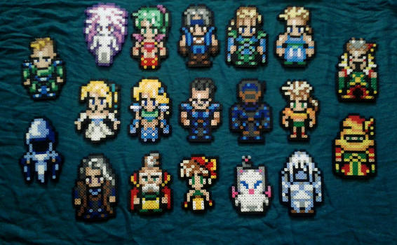 Final Fantasy VI in Perler