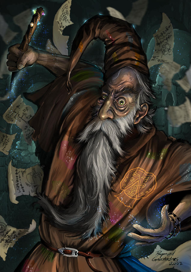 Might Wizard The mighty wizard final by Shockbolt on DeviantArt