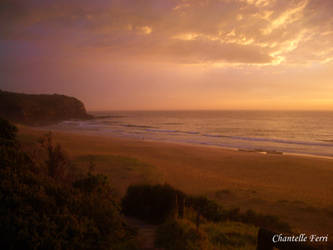 sunrise atop the headland