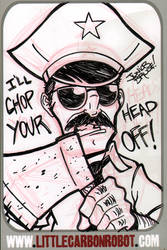 Sketchcard - Axe Cop