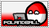 Polandball Stamp