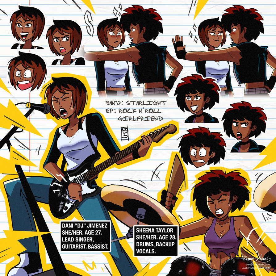STARLIGHT - Character Collage 02