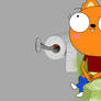 Kiff on the toilet (with fart)